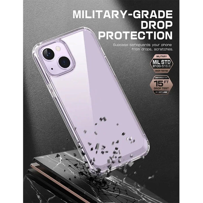 For Iphone 14 2022 / Iphone 13 2021 6.1" Clear Back Ub Style Premium Hybrid Protective Bumper Case