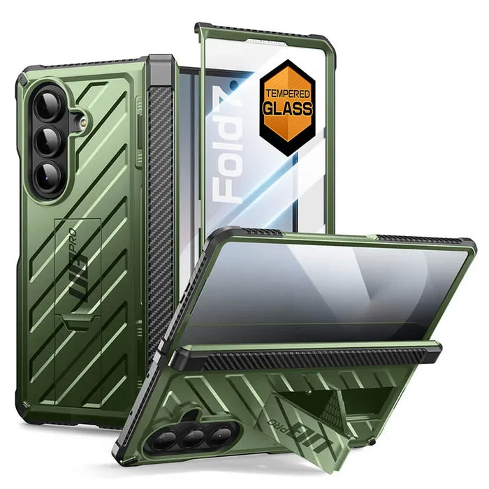 For Samsung Galaxy Z Fold 7 Ub Pro Full Shockproof Heavy Duty Rugged Phone Case With Built-In Screen Protector