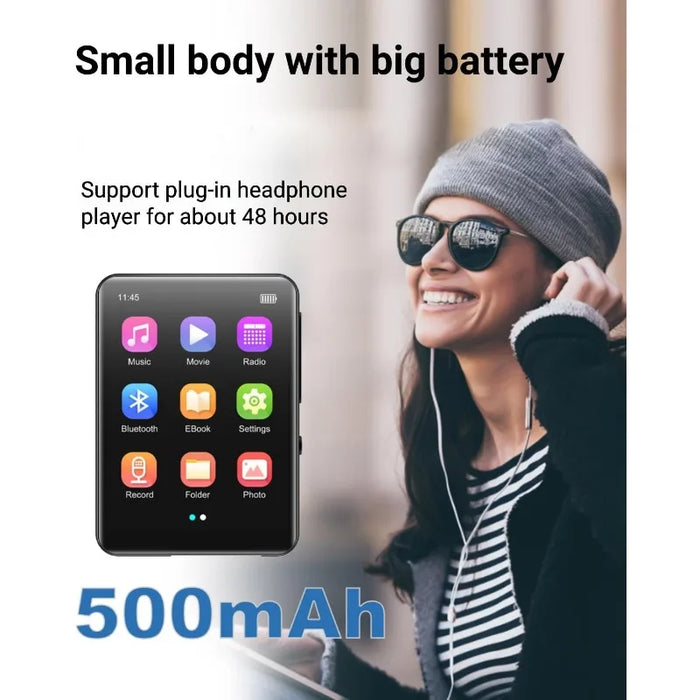 32Gb Bluetooth Mp3 Player With Fm Radio & Recorder