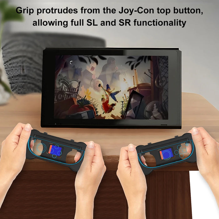 For Switch 2 2Pcs Hand Grips Joy-Con Controller Gamepad Handle Hand Grip Ergonomic Hand Grip Controller Handle For Switch 2
