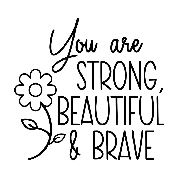 Flower Design Wall Sticker For Bedroom Decor