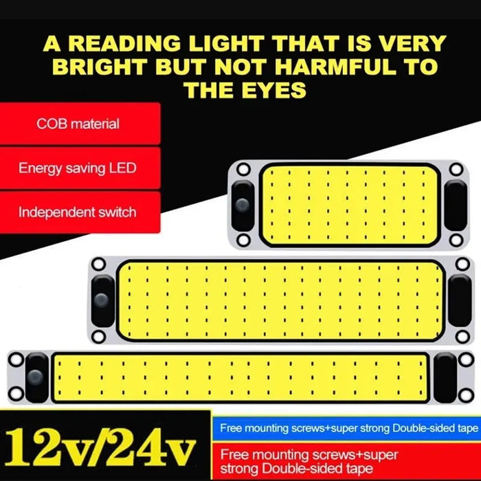 12-24V Car Reading Led Night Strip Light For Van Lorry Truck Camper Boat
