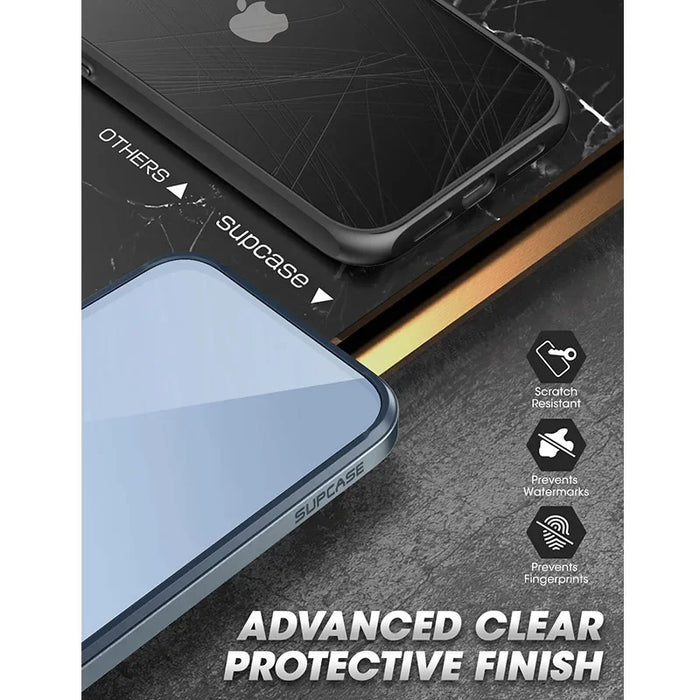 For Iphone 13 Pro Max 6.7 Inch 2021 Release Ub Edge Pro Slim Frame Clear Back Case With Built-In Screen Protector