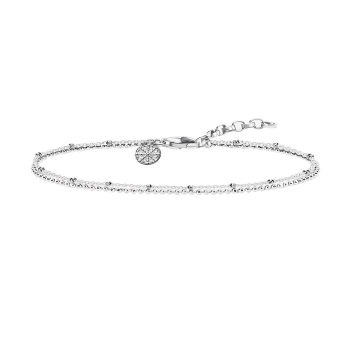 925 Sterling Silver Karma Wheel Chain Bracelet For Women And Men Party