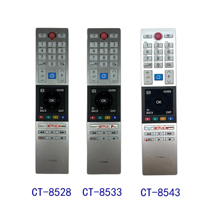 For Toshiba Tv Remote Control Ct-8543 Ct-8528 Ct-8533 Rc42151P Ct-8517 Ct-8536 Replacement