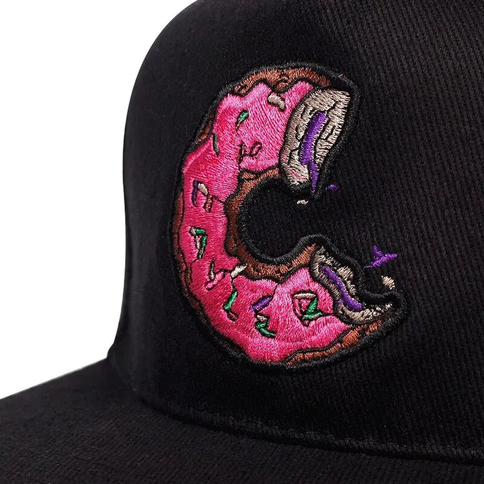 Adjustable Doughnut Embroidered Baseball Cap / Hat