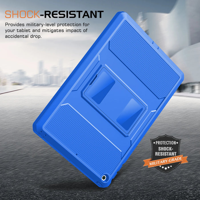 For 2018 / 2017 Ipad 9.7 6Th / 5Th Generation Heavy Duty Shockproof Full Body Rugged Hybrid Case With Built-In Screen