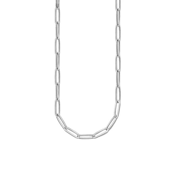 925 Sterling Silver Charm Necklace European Fashion Jewelry For Women & Men