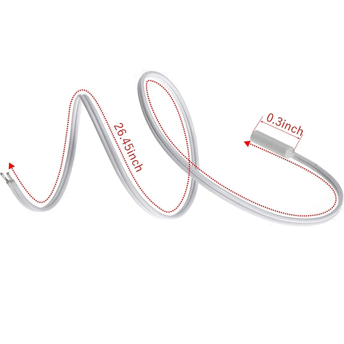 Wr55X10025 Refrigerator Temperature Sensor Replacement For Electric & Hotpoint Refrigerator 914093 Ap3185407 Ps304103 Wr50X10027