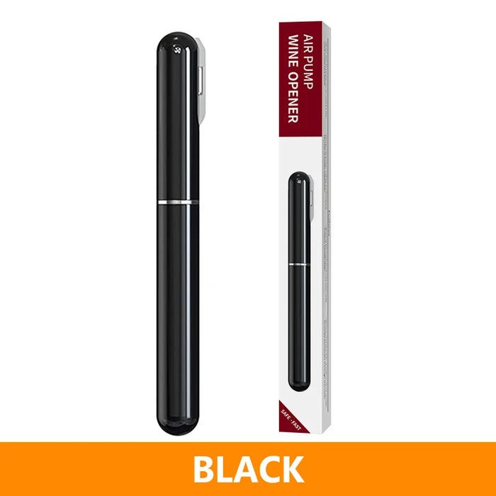 Stainless Steel Air Pressure Wine Opener Easy Cork Removal For Home Parties