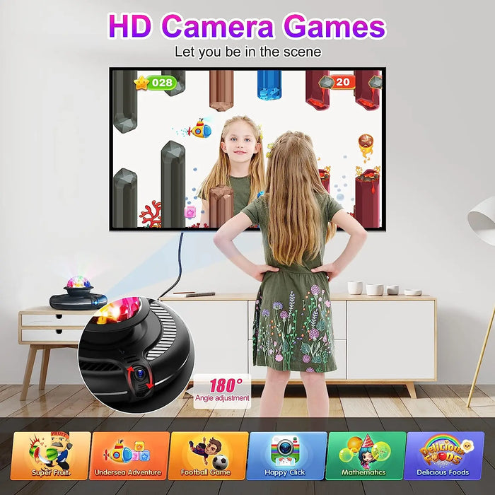 Wireless Dance Mat For Tv / Pc Anti Slip Fitness Music Game Double Controller Foldable