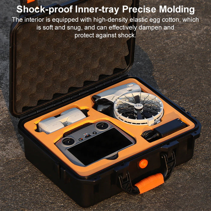 Explosion-Proof Case For Dji Flip Drone Rc 2 / Rc-N3 And Batteries Hard Shell Protective Case Bag For Dji Flip Drone Accessories
