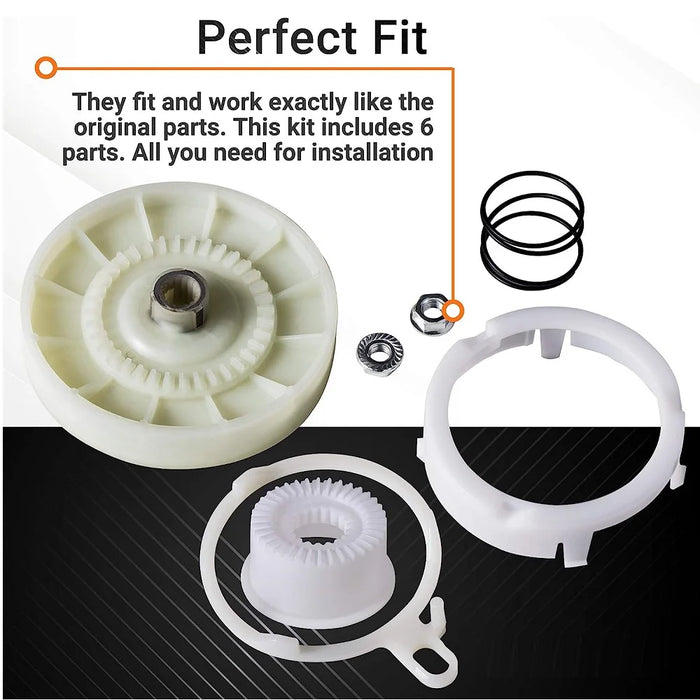 Splutch Cam Kit Compatible With Whirlpool & Kenmore Washers Ap5951296 W10006356 W10315818 W10006352 W10006382