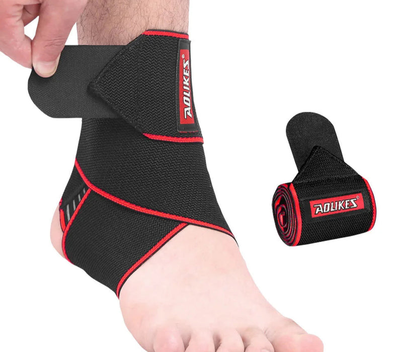 Adjustable Ankle Brace Breathable Nylon Material Super Elastic & Comfortable Ideal For Sports