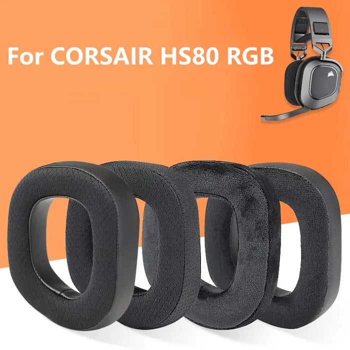 Pair of Upgraded Earpads For Corsair Hs80 Headset Replacement Parts