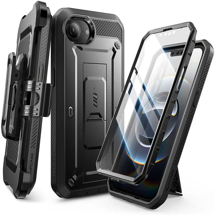For Iphone 16E 6.1 Inch 2025 Ub Pro Military-Grade Protection Full Body Phone Case With Built-In Screen Protector