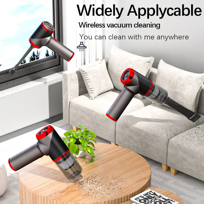 Powerful Car & Home Vacuum Wireless & Portable