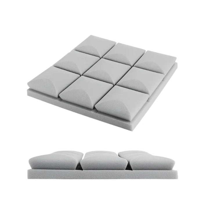 6 / 12 / 24 Pack Soundproof Acoustic Foam Panels For Music Studio Home Insulation Door Wall Decals