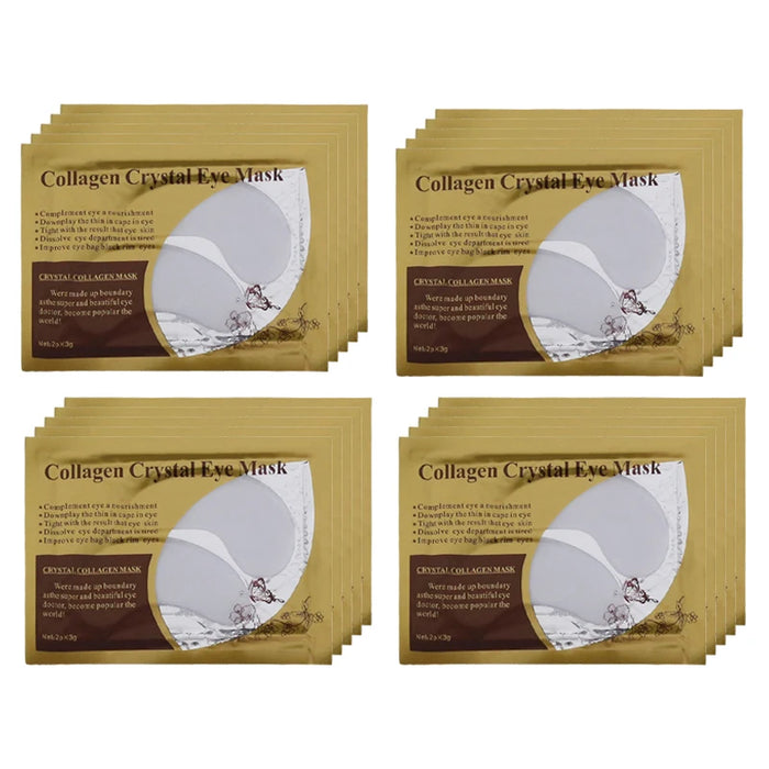 40 Piece Gold Collagen Eye Mask Anti Dark Circles Firming & Moisturizing