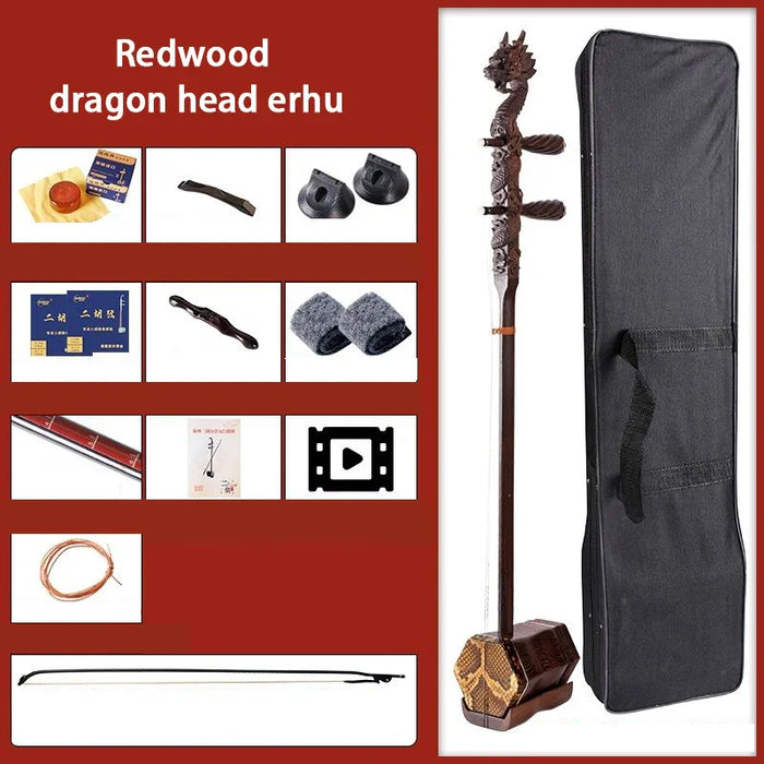 Traditional Chinese Erhu Set For Adult Beginners