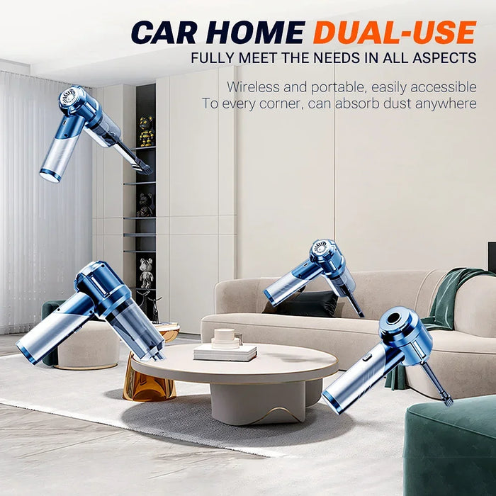 Wireless Handheld Car Vacuum Strong Suction