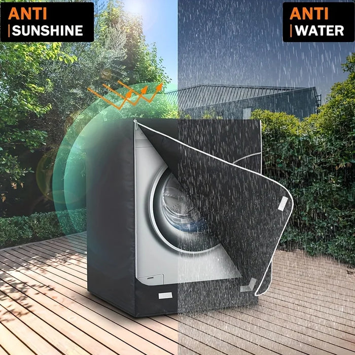 Waterproof Washer & Dryer Cover 420D Oxford 39.5 X 33 X 27 Inch