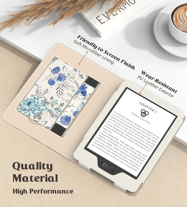 For 6.8 Inch Kindle Paperwhite 11Th Generation-2021 And Kindle Paperwhite Signature Edition Slim Pu Shell Case