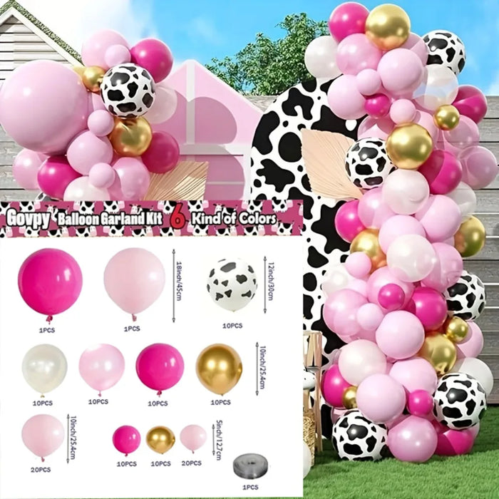 113Pcs Farm Theme Balloon Garland Arch Set Birthday Party Decoration Festival Celebration Scene Decoration Interior Decoration