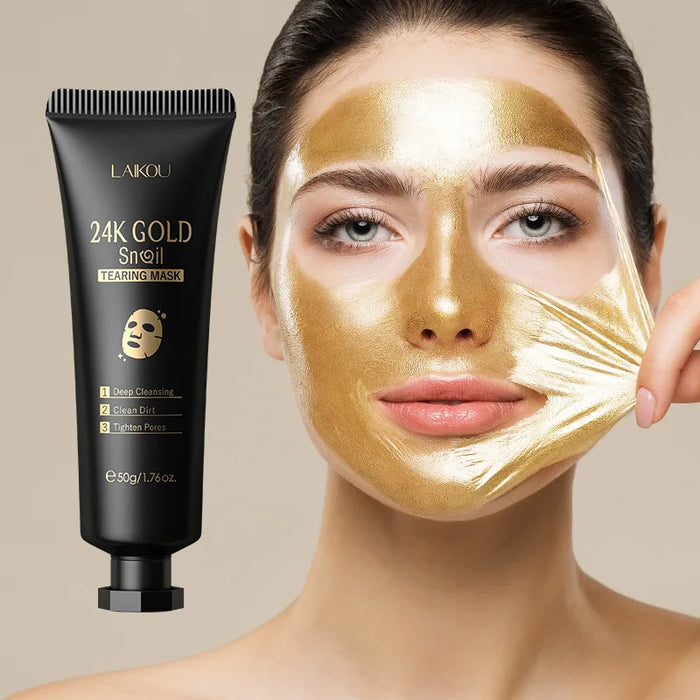 24K Gold Sakura Peeling Mask For Anti Aging And Brightening