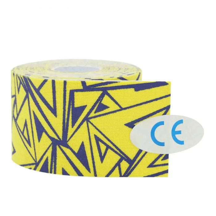 5Cm Cotton Kinesiology Tape Waterproof Muscle Support & Pain Relief