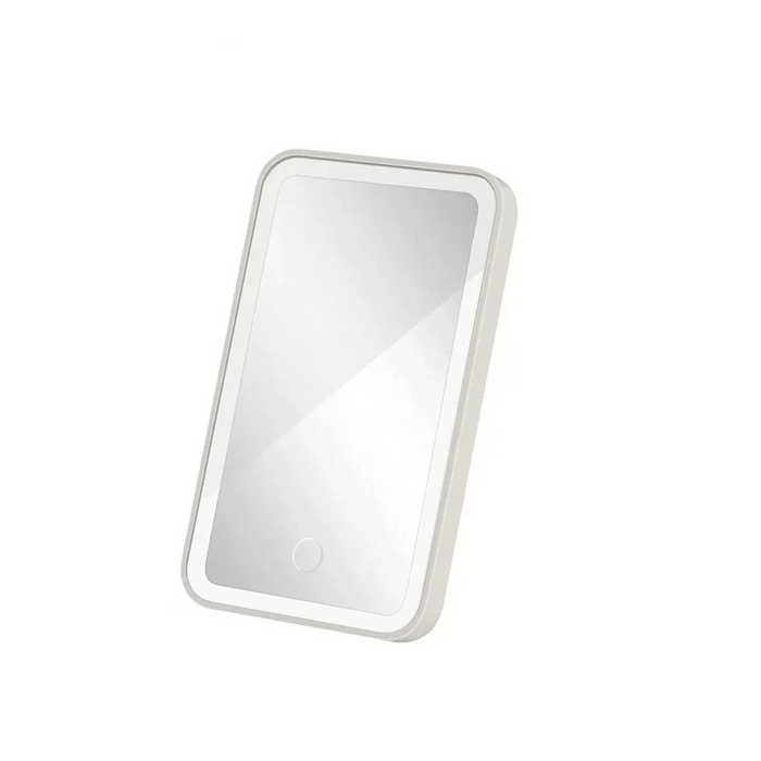 Rechargeable Led Sun Visor Makeup Mirror For Car Interior Universal Fit