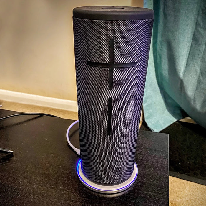 Desktop Charging Dock Station For Logitech Ultimate Ears Boom 3 / Ue Megaboom 3 Power Charging Dock Bluetooth Speaker Stand Pad