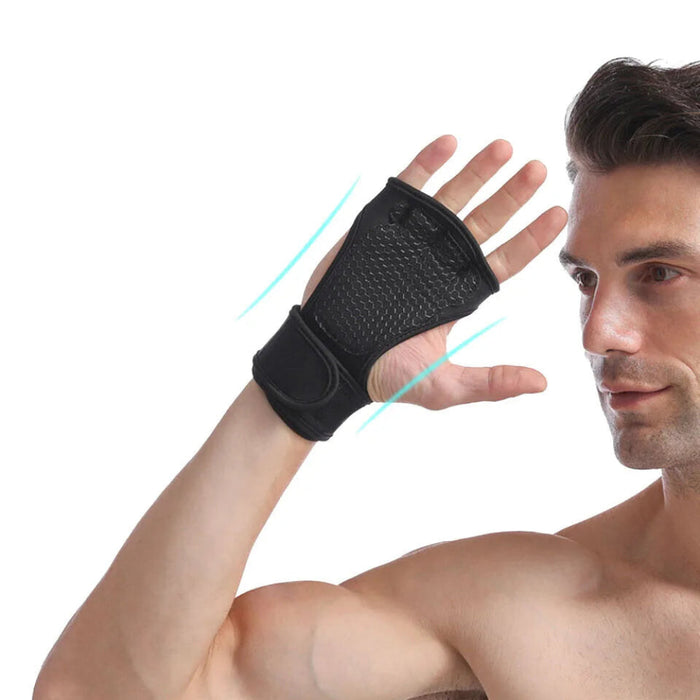 Crossfit Gym Gloves For Men & Women Wristband Hand Protector