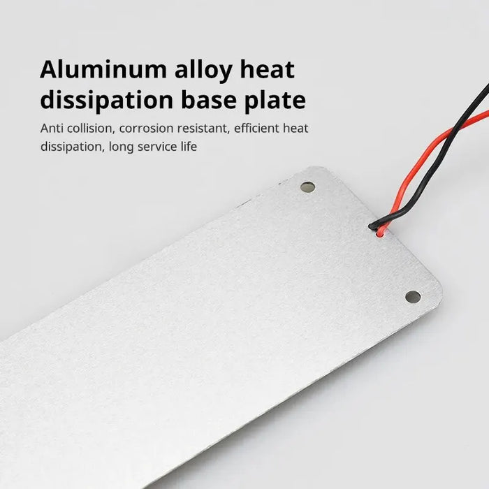 12-85V Led Car Interior Cob Lamp Strip With On / Off Switch Van Lorry Truck Camper Boat