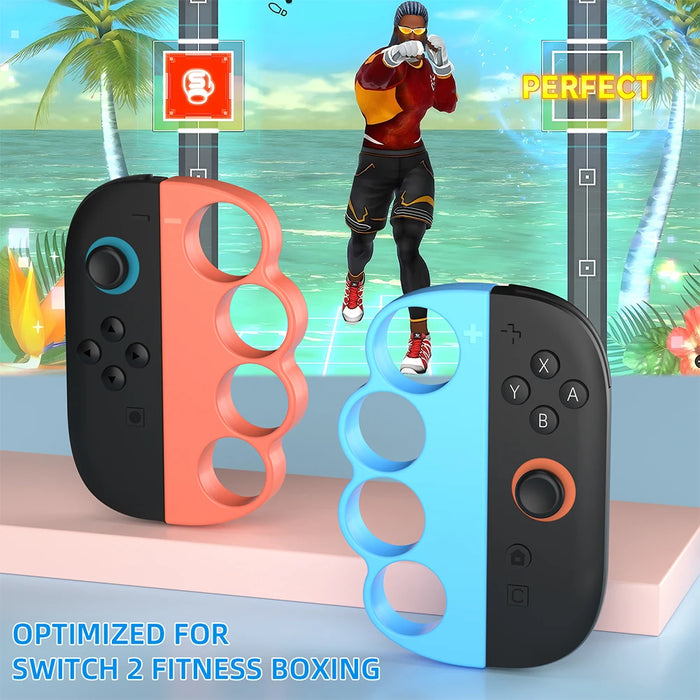 Hand Grips For Nintendo Switch 2 Joy-Con Fitness Game Controller Grips Boxing Game Handle Grips For Switch 2 Gaming Experience