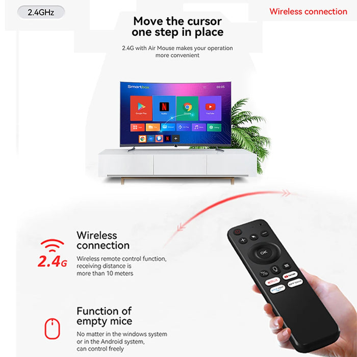 V9 Bluetooth Voice Remote For Smart Tv Box