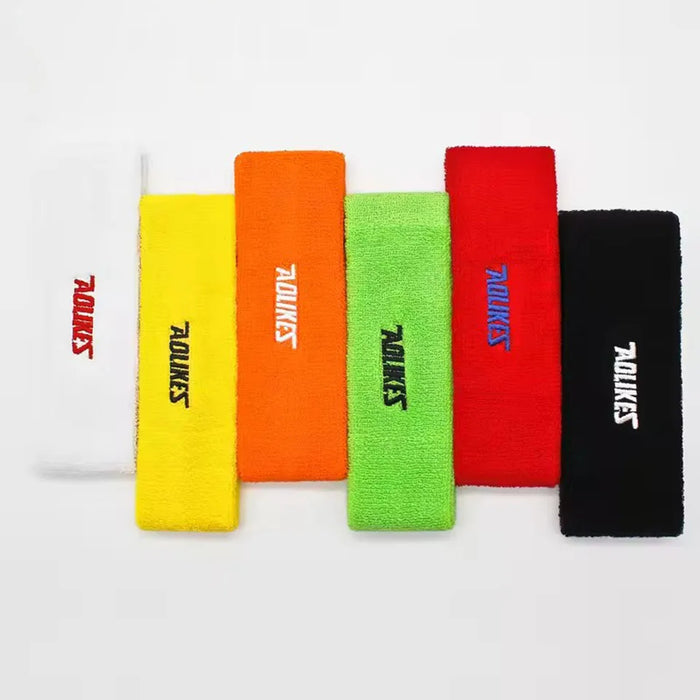 Men & Women Cotton Sweat Headband High Quality For Yoga Volleyball Tennis