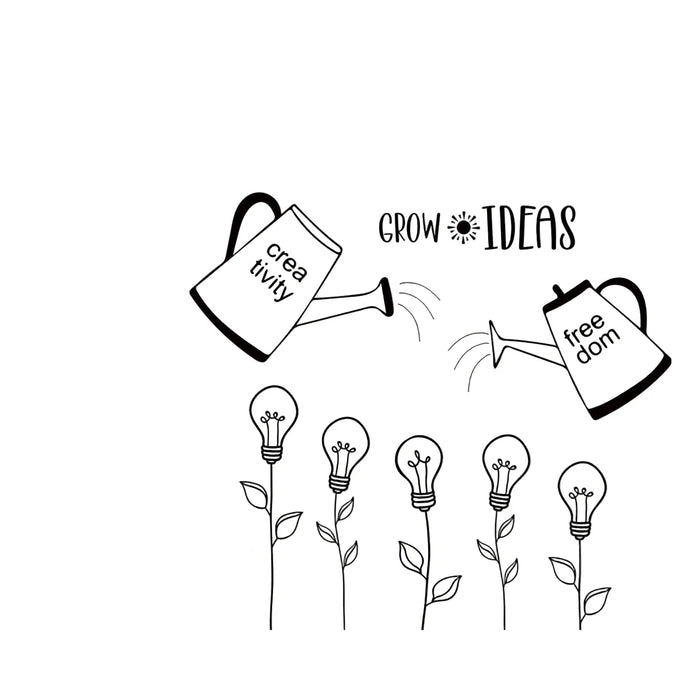 Flower Pattern Wall Stickers For Kids Room Decor