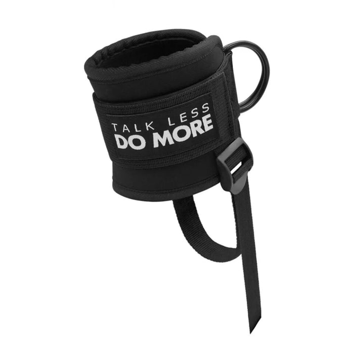 Double D Ring Ankle Straps For Cable Machines Padded Fitness Cuffs For Gym Leg Extensions