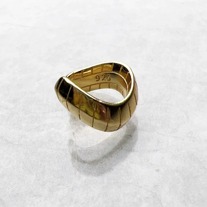 925 Sterling Silver Snake Shaped Ear Cuff For Women