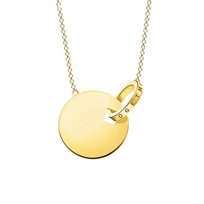 925 Sterling Silver Round Ornament Necklace & Earring Set For Women