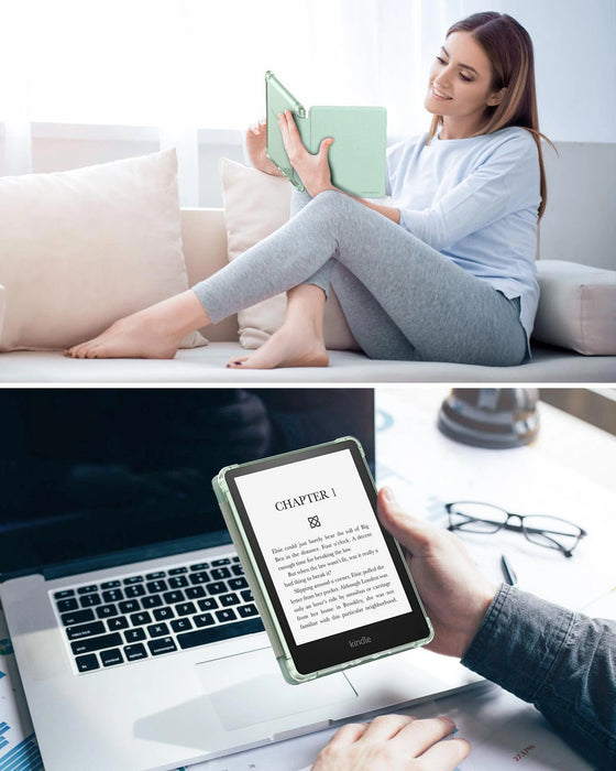 For 6.8 Inch Kindle Paperwhite 11Th Gen 2021& Kindle Paperwhite Signature Edition Ultra Clear Soft Flexible Tpu Back Case