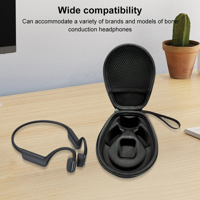 Earphone Hard Shell Storage Bag For Shokz / Mojawa / Nank Mini Bone Conduction Storage Bag Headphone Headset Travel Carrying Case