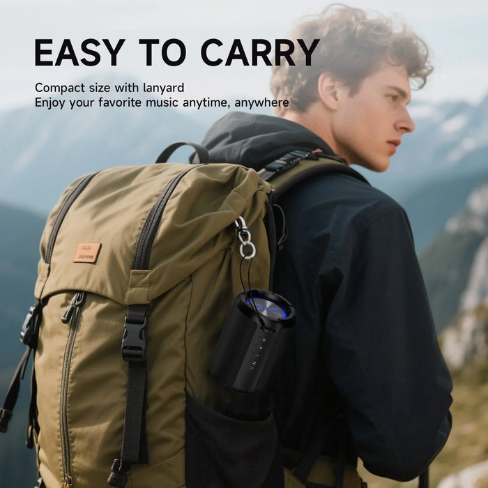 Waterproof Bluetooth Speaker With Rgb Lights X9S