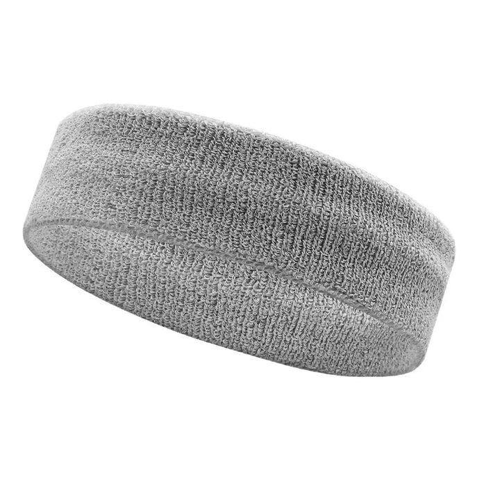 Stretchy Cotton Headband For Sports & Fitness Unisex Sweatband