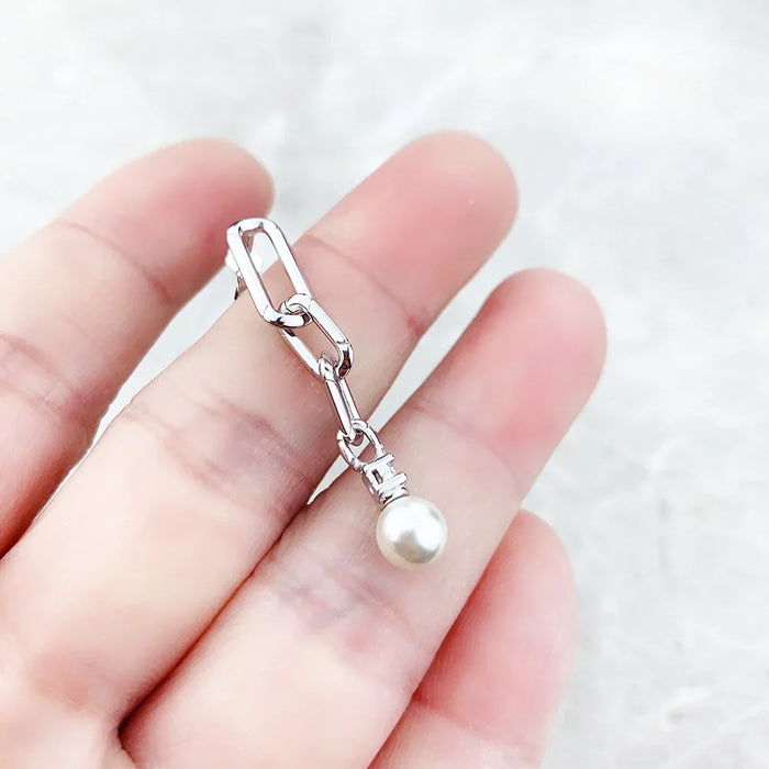 925 Sterling Silver Freshwater Pearl Earrings For Women