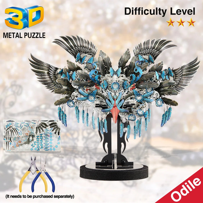 3D Metal Puzzle Kit For Collection