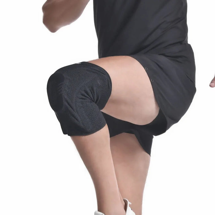 Compression Knee Sleeve For Pain Relief With Silicone Spring Basketball & Volleyball