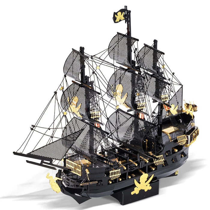 3D Pirate Ship Puzzle Diy Boat Toy For Adults