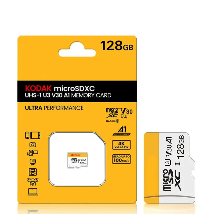 Kodak High Speed 64gb Micro Sd Card Class 10 Memory For Smartphone Tablet Camera